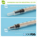 1ml Spritze Luer Slip gemacht Hersteller in China hergestellt